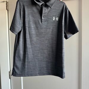 Under Armour Gray Athletic Polo